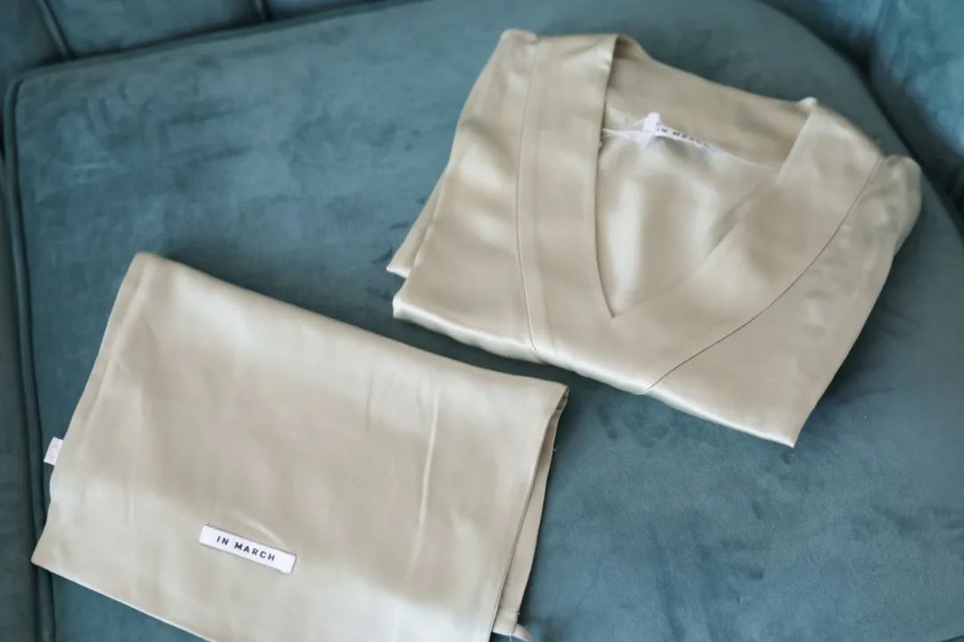 夏季必备真丝枕套,真丝枕套眼罩套盒