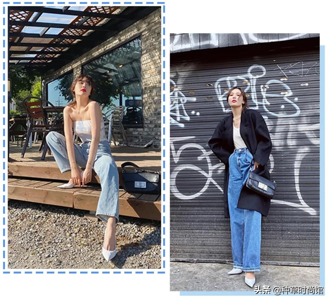 渣女裤新款牛仔,最近很火的渣女裤秋冬