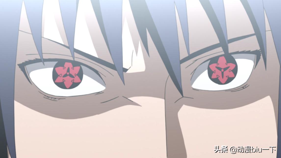 写轮眼进化终点是轮回眼吗,写轮眼进化轮回眼的图片