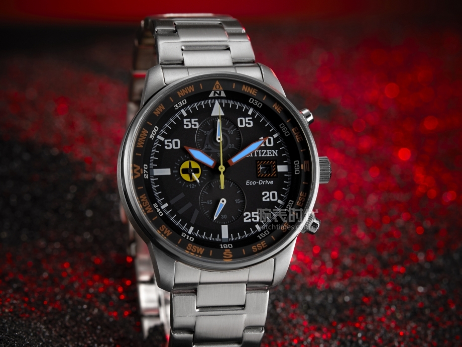 西铁城限量款腕表,西铁城火影联名款手表测评