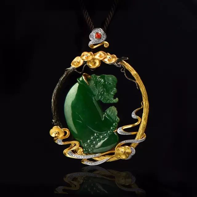 新中式玉石雕刻,新中式美雕