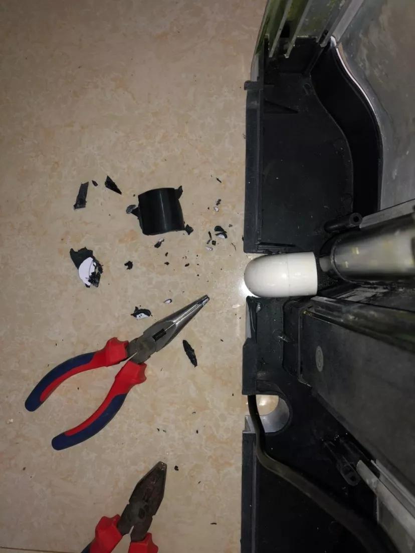 顶滤鱼缸怎样改成底部过滤,养鱼老道底滤改造