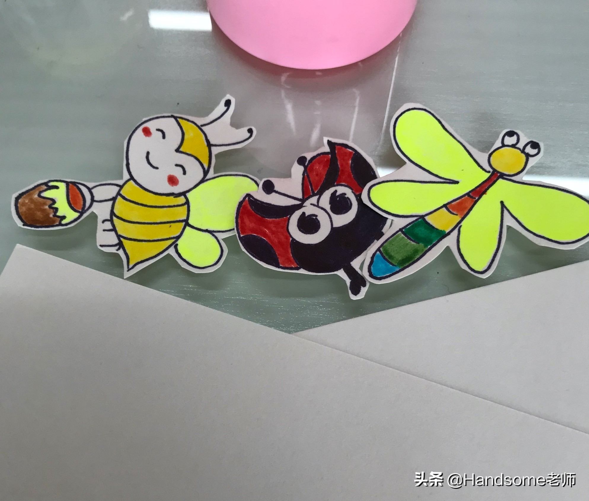 儿童美术创意画小鸭子,儿童创意画爱游泳的鸭子