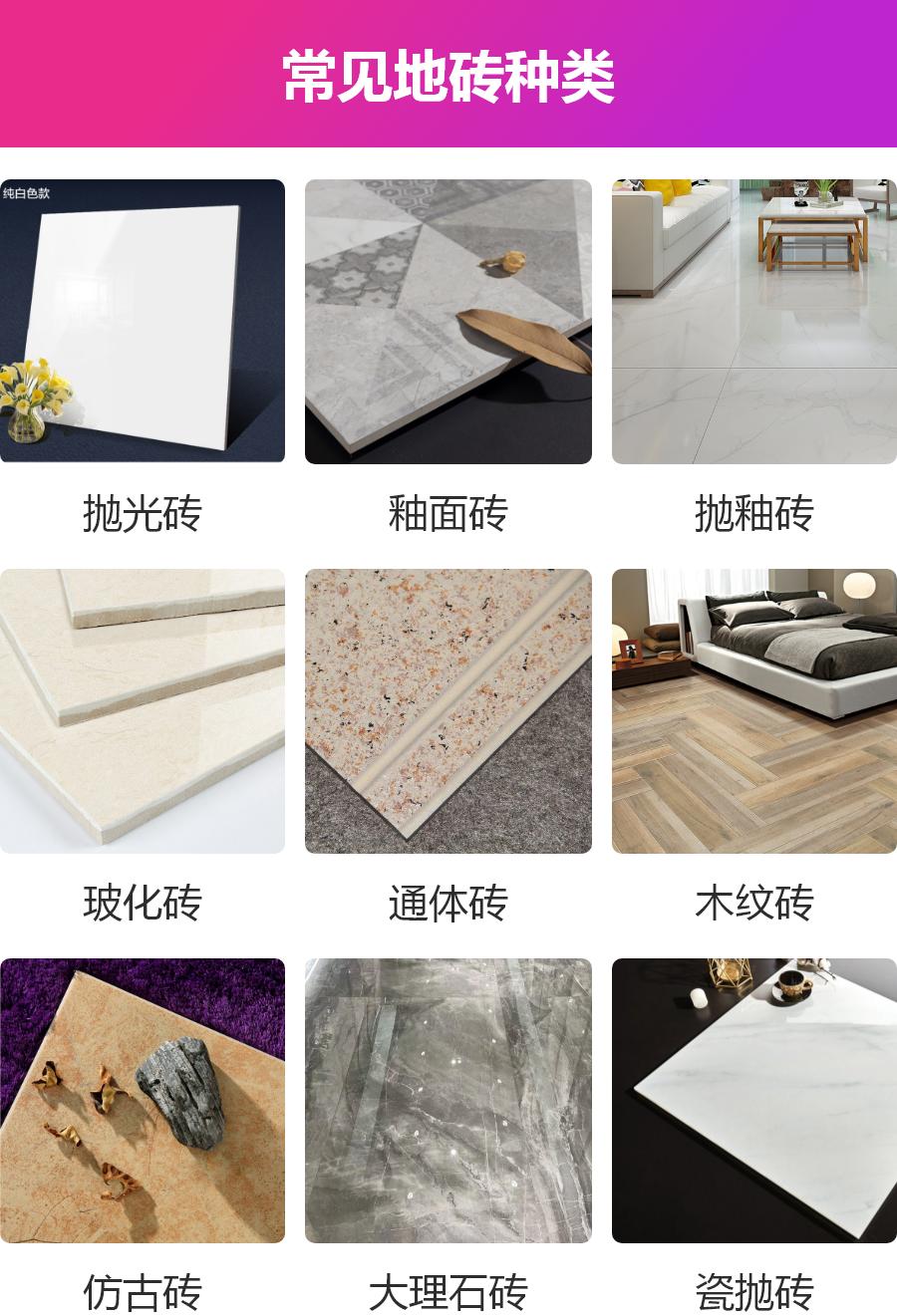 瓷砖地砖墙砖,最简单如何选到好的瓷砖