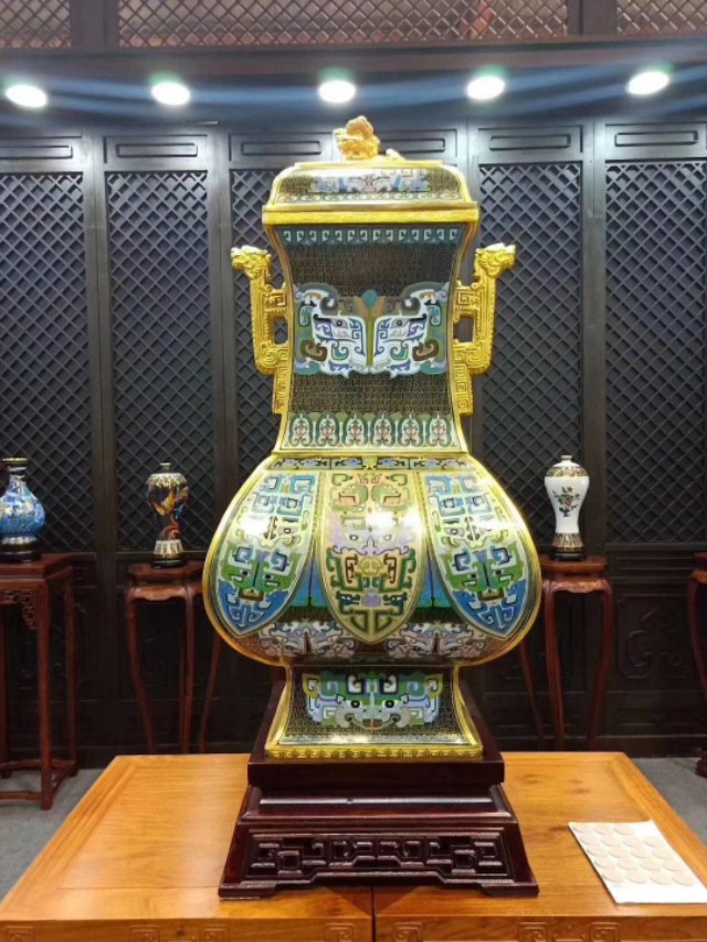 景泰蓝独步皇宫108道工序冠绝天下,故宫元明清景泰蓝