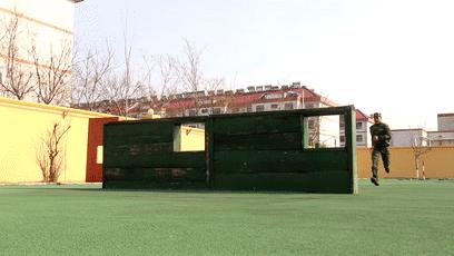 新兵老兵400米障碍,解放军400米障碍