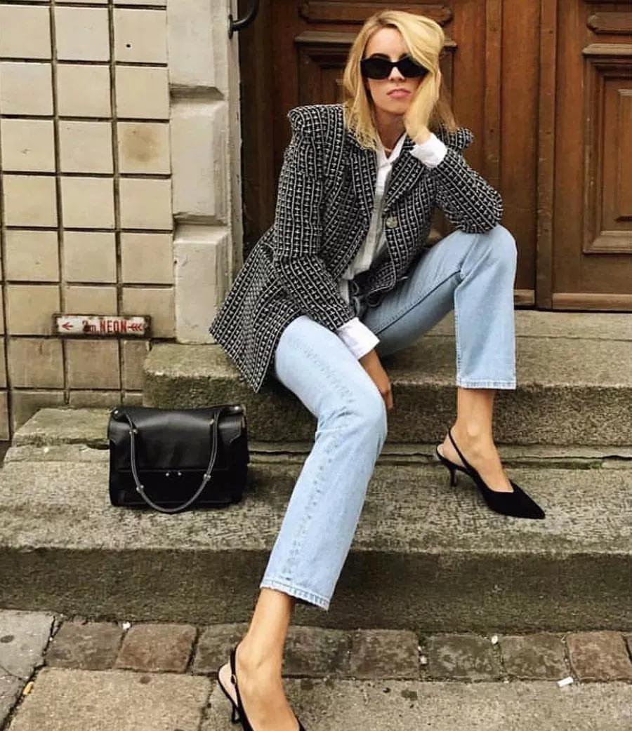 精致女人尖头气质鞋,高雅有女人味的猫跟鞋