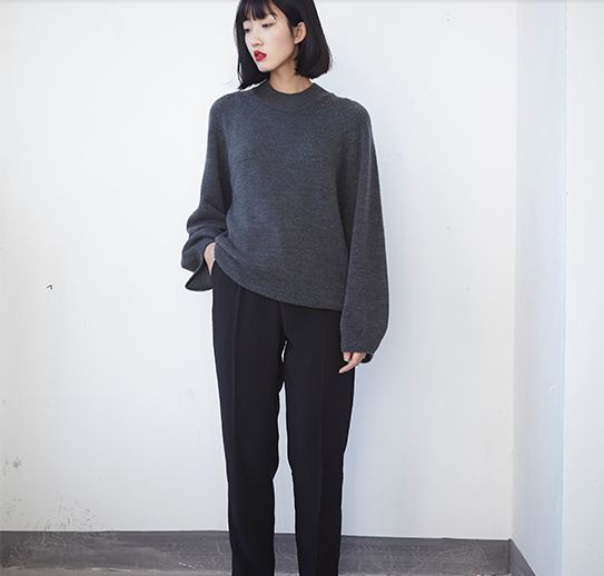 杏色毛衣穿搭女秋冬,冬天的毛衣怎么穿更好看