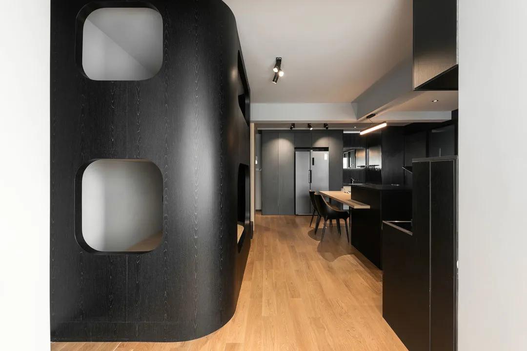 上海65平的小家,上海65平小户型两室一厅住四口人