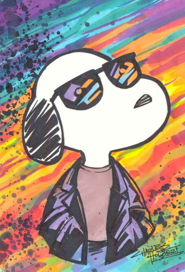 可爱狗狗舔屏壁纸,史努比壁纸手机超清全面屏