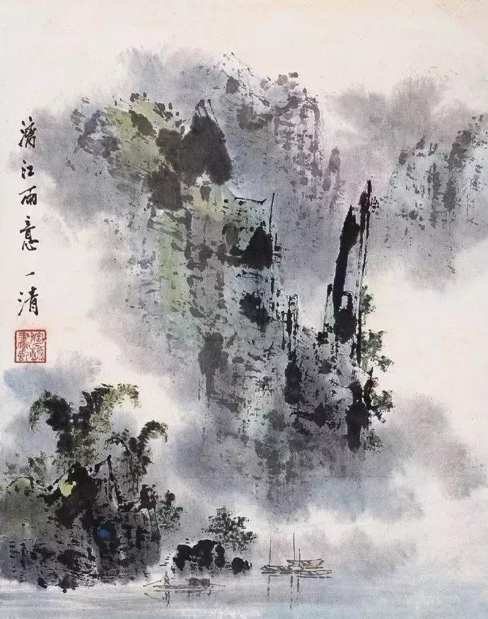 一组高清唯美的山水画收藏欣赏,美国大都会收藏明清山水画欣赏