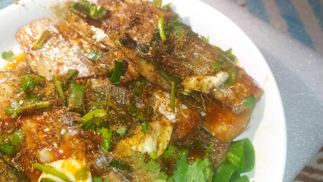 香煎带鱼大海的味道,金黄的香煎带鱼外脆里嫩越嚼越香