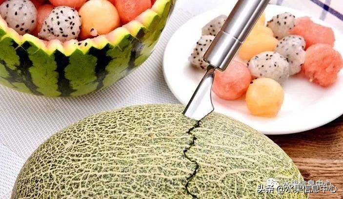 学做水果切,教你一招切水果小技巧