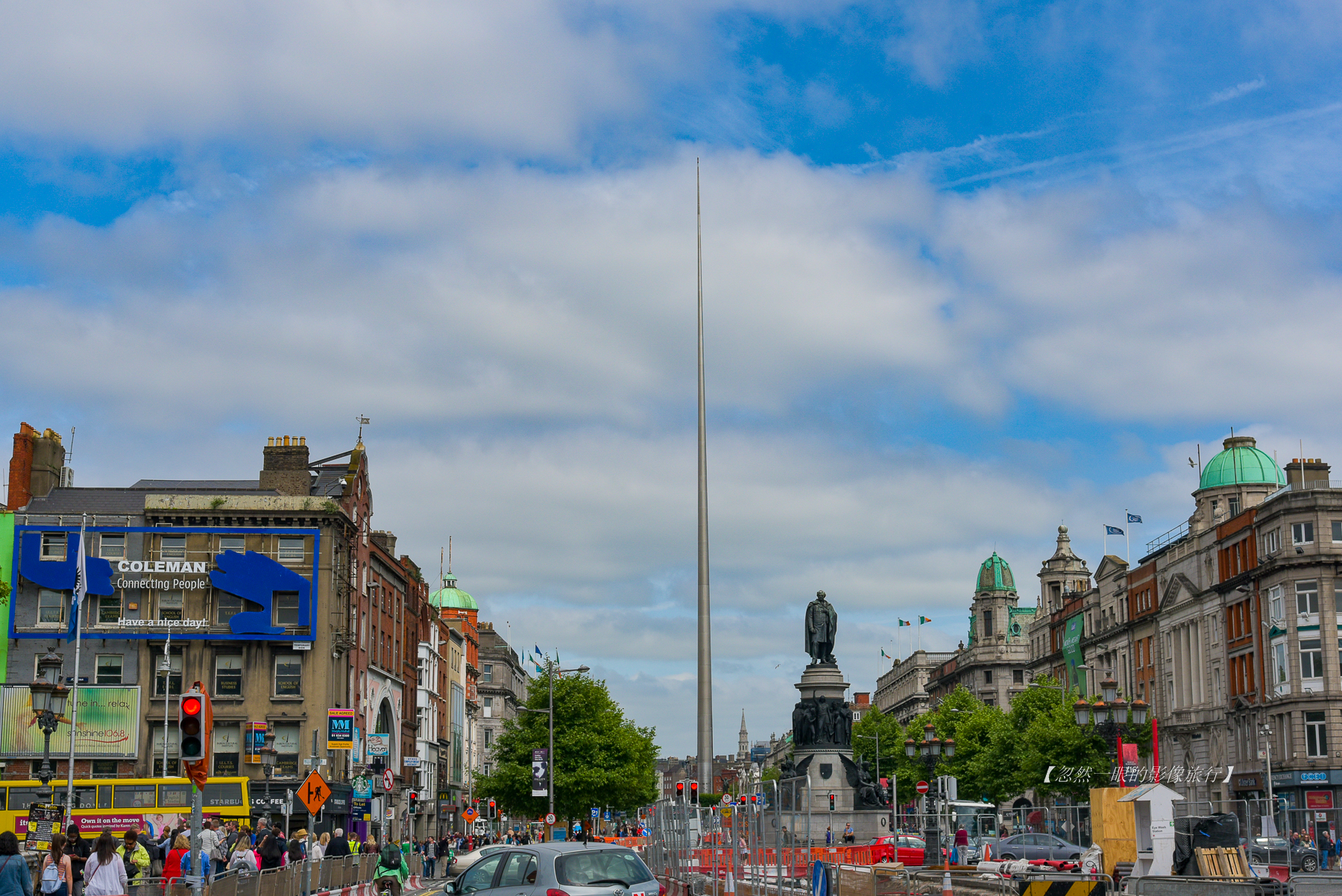 世界上最高的尖塔,都柏林地标大柱子