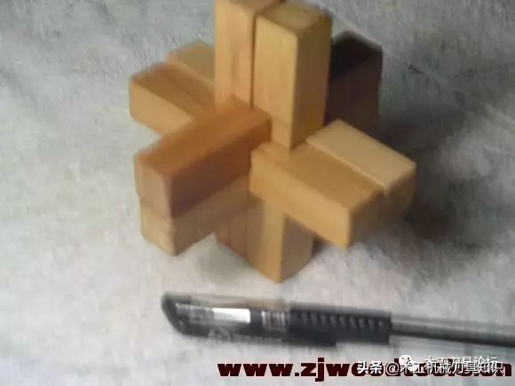 鲁班锁六柱印教程,鲁班锁四根怎么拼