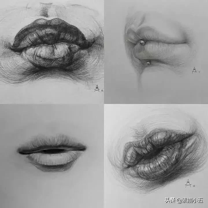 他画的素描无与伦比,他画的画栩栩如生让人拍案叫绝