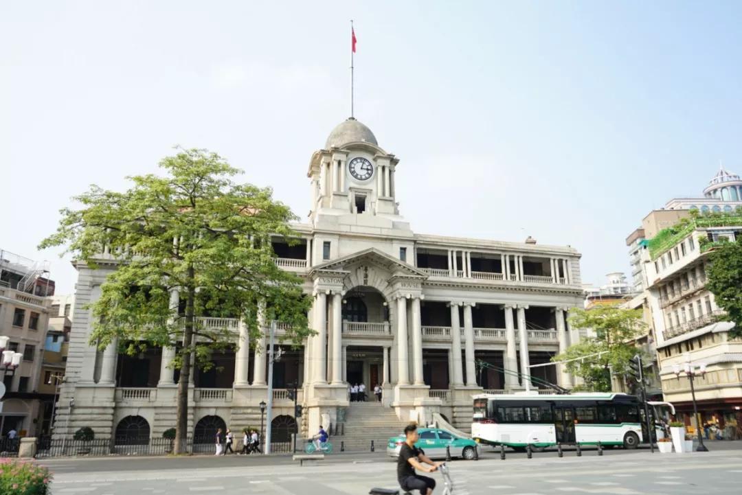粤海关见证了千年商都的繁华,粤海关大楼钟楼内部