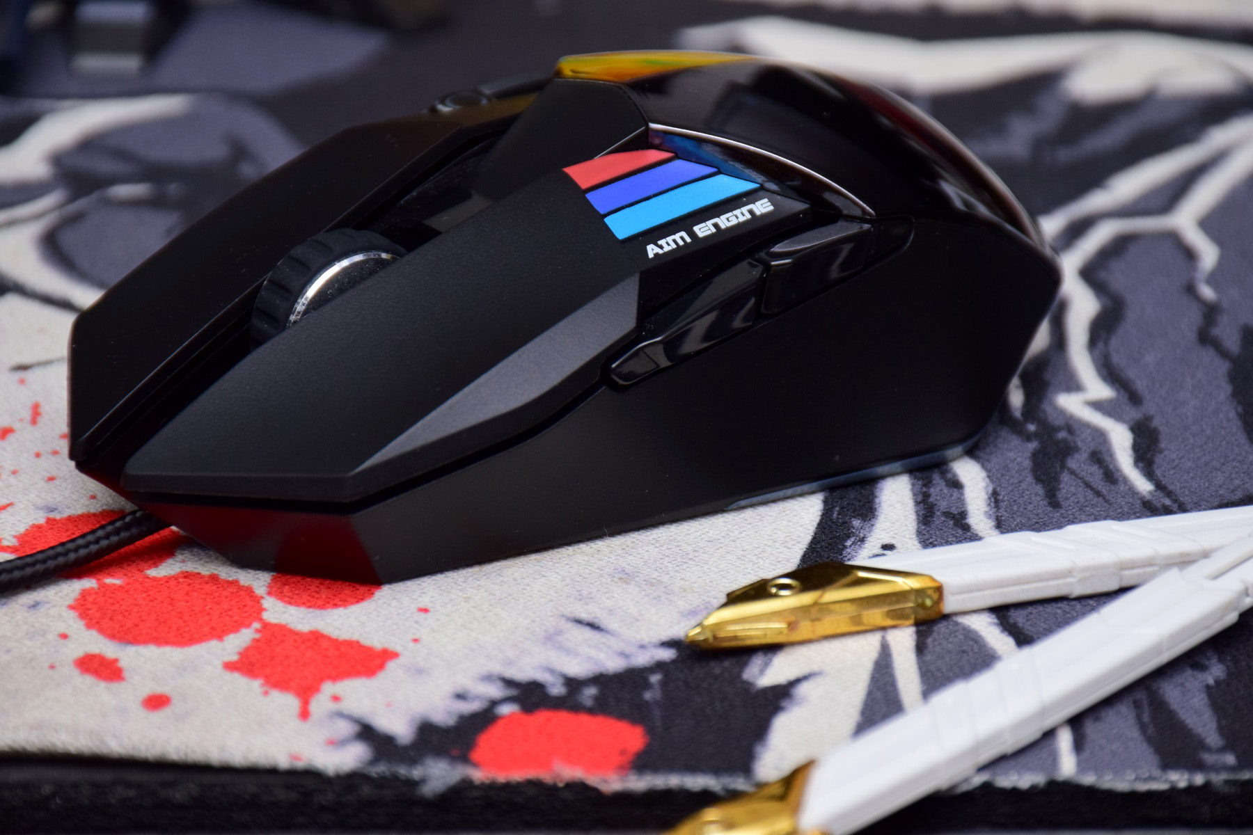 身披铠甲所向披靡,鼠标达尔优a970无线