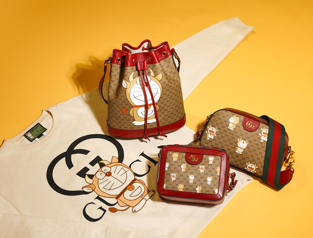 Gucci哆啦A梦联名系列也太可爱了吧！究竟哪款值得买？