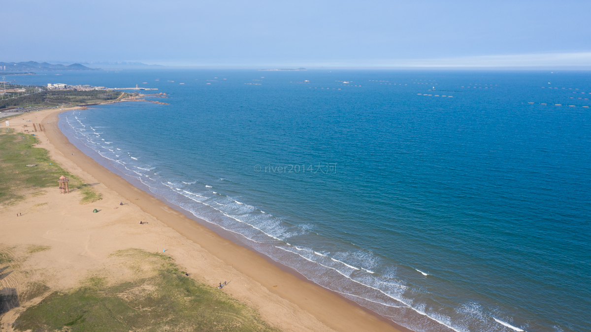青岛这几个海湾皆是美景,中国最大的沙滩青岛金沙滩