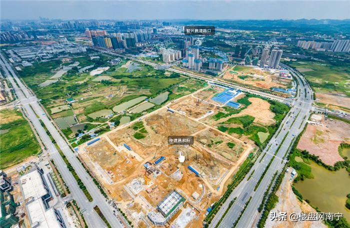 沙井新盘航拍,深圳宝安沙井新建医院最新航拍