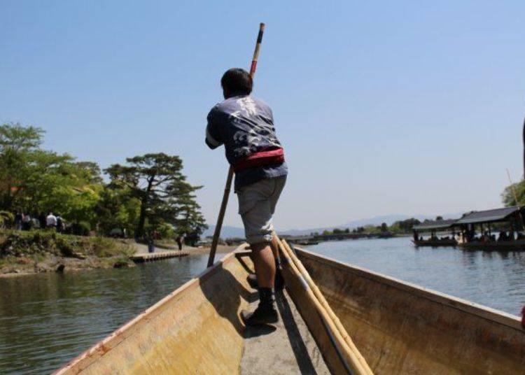 京都保津川,日本京都游船