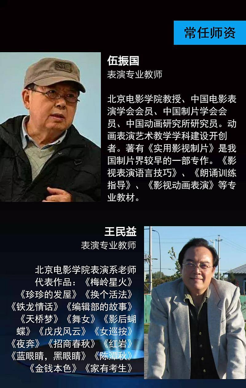 北京电影学院的演员培训班,北京电影学院电影制作人进修班