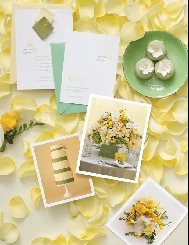 婚礼配色指南大全,婚礼流行配色