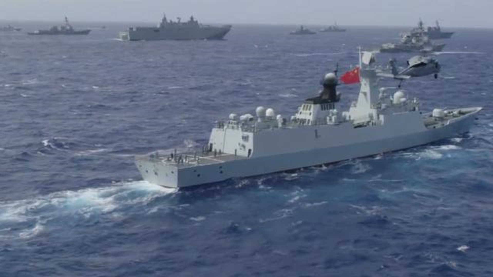 1997年香港回归前夕,英国34艘军舰闯入南海,与我军对峙三天后认怂