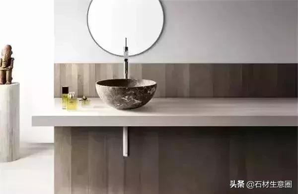 洗手池深色台面大理石发白,洗手池发白怎么去除