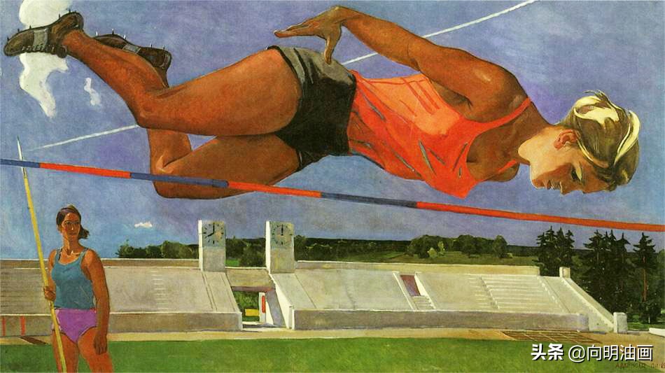 苏联人民艺术家,苏联画家亚历山大杰伊涅卡