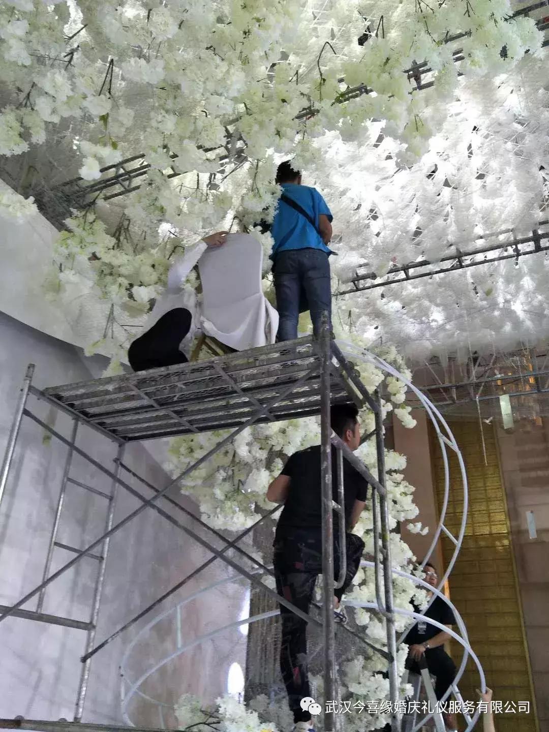 法式白绿色草坪婚礼布置,白绿色系婚礼调色教程