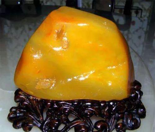 石来运转之黄蜡石,石来运转鹅卵石