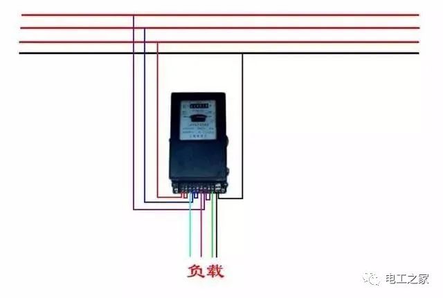 电表脱扣器和断路器接线图,abb断路器接电表接线图
