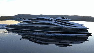 巨型天鹅游艇,价值5亿美元的游艇