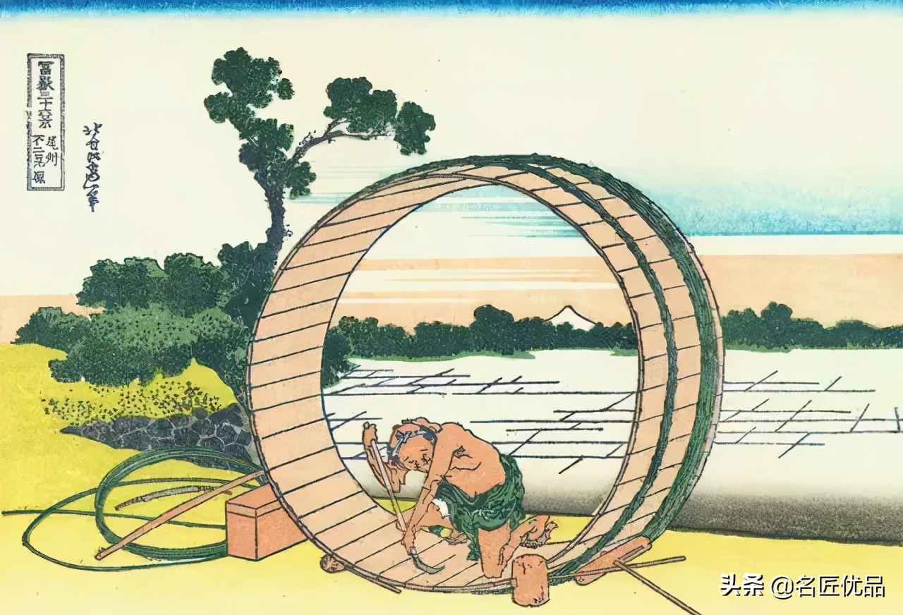 葛饰北斋富岳三十六景作品说明,清代五十位宫廷画师