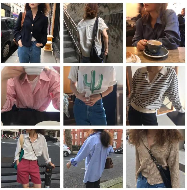 ins最火的欧美博主高级穿搭,ins很火的韩国穿搭博主