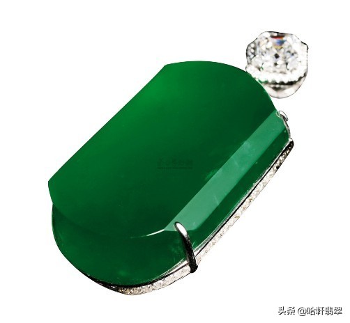 翡翠方牌收藏价值,古董翡翠方牌