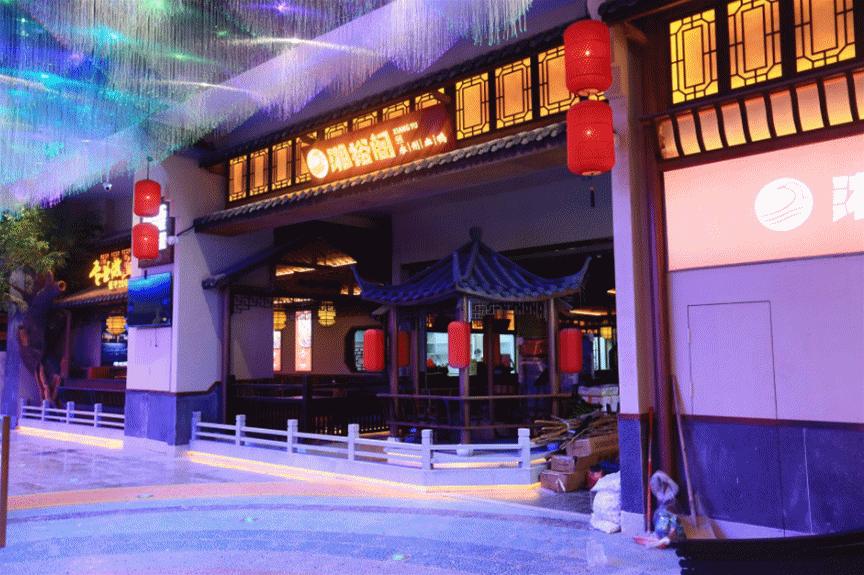 深圳龙岗万达广场玻璃栈道,龙岗万达玻璃栈道