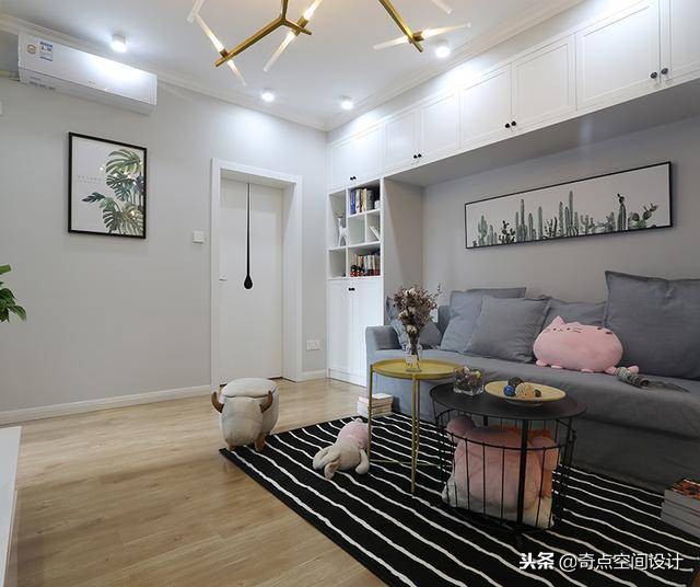 67平米北欧装修风格,46平米全包装修价格