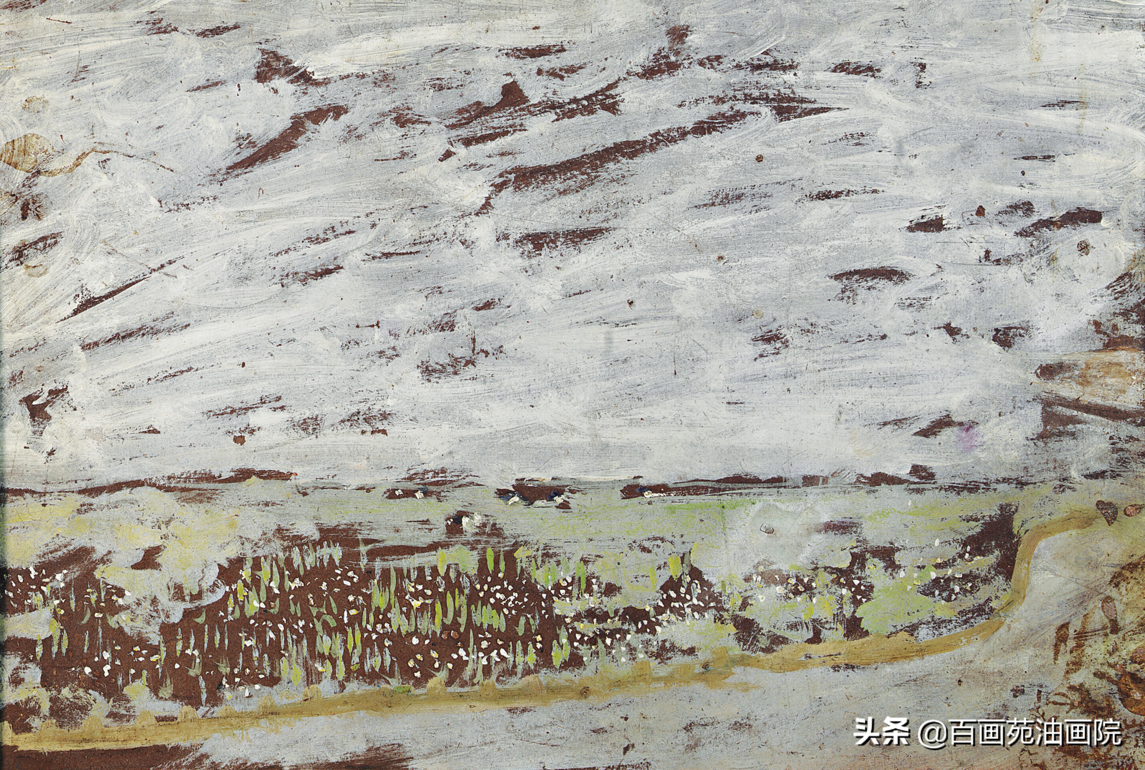 油画纳比派物象变形方法