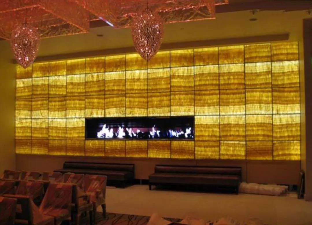 苹果店透光石材工艺,苹果店装修用的什么玻璃