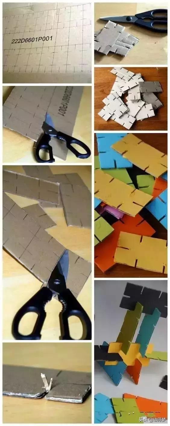 废旧袋类手工制作幼儿园玩教具,鸡蛋盆手工制作玩教具幼儿园