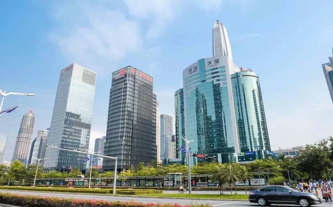 福田大地的变化,福田中心区变化