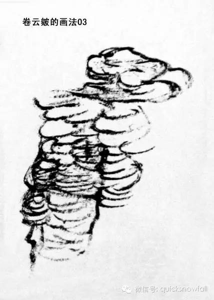 王飞飞山水画山石的画法,金学长山水画山石画法视频