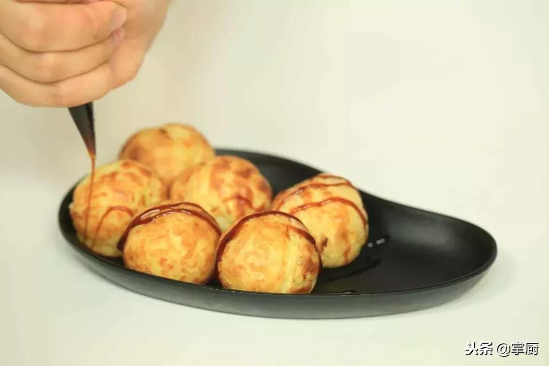 自制章鱼小丸子照烧汁,各种馅料的章鱼小丸子