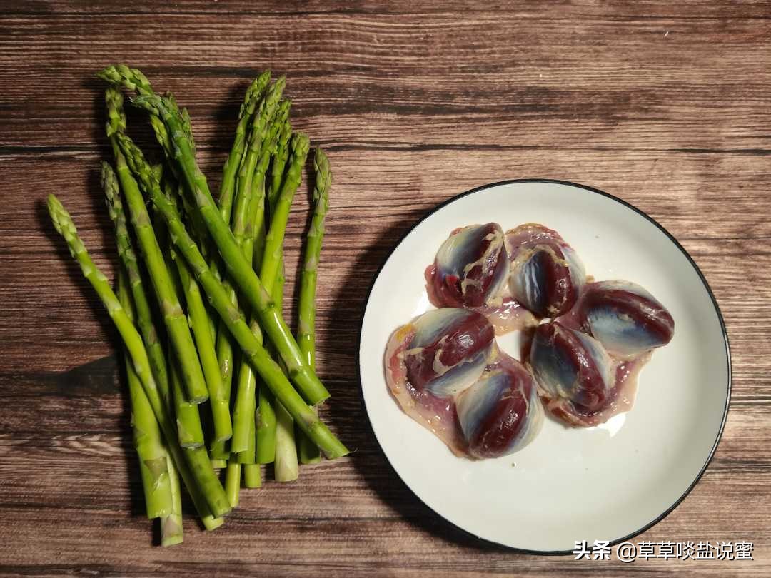 清炒白灼芦笋的做法,芦笋炒韭菜的做法大全