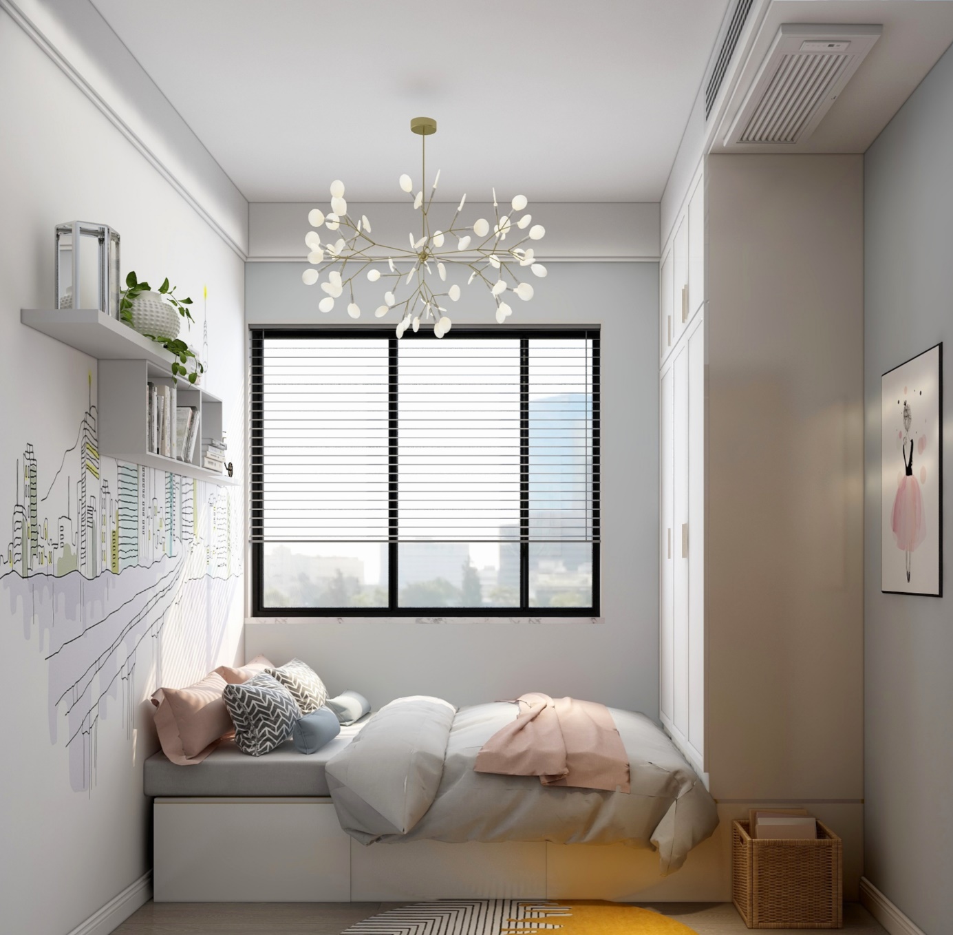 2021中央空调装修流行风格,极简风装修中央空调如何布局