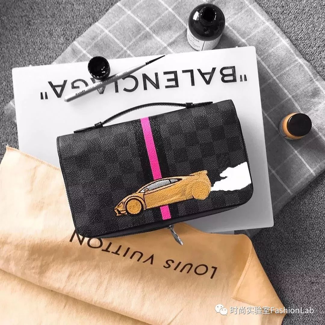 手绘lv校服,手绘lv图案