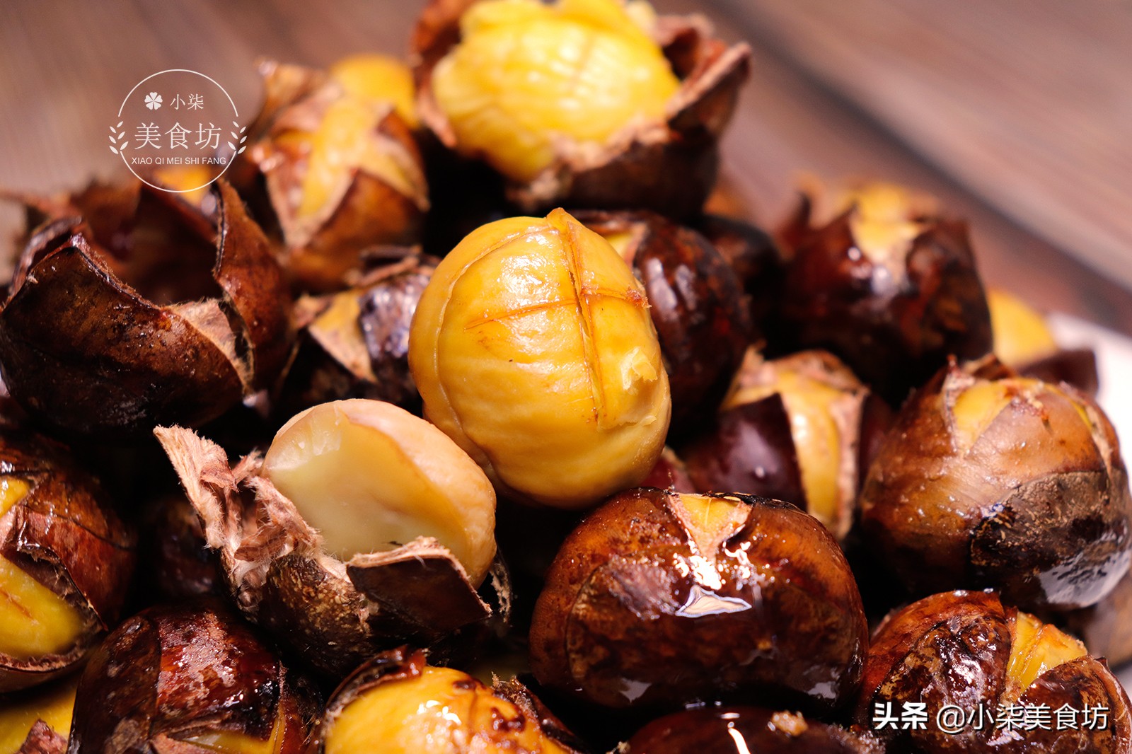 糖炒栗子不要皮,糖炒板栗别再去外面买了